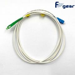 SC/UPC-SC/APC LSZH シングルモード アーマード光パッチコード 2m 【6本セット】
