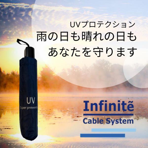 UVと雨にも対応した折りたたみ傘